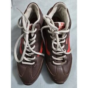 Vintage Miya High Top Brown Van Sneakers Size 6‎